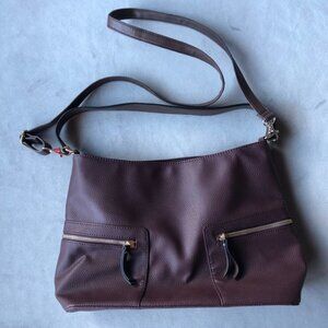 George ~ Bag with Two Straps ~ Deep Rich Purple